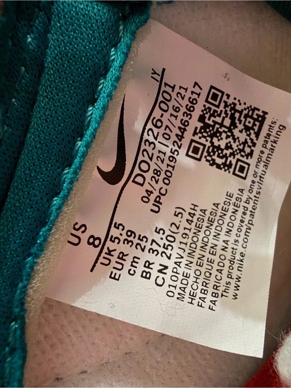 Nike Dunk Low Ice 2021 Grey Fog/Photon Dust/Stealth Sneakers DO2326-001 SZ 8